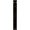 Ekena Millwork Crawley Wrought Iron Bracket, (Single center brace), Antiqued Warm Silver 1 1/2"W x 7 1/2"D x 10"H BKTM01X07X10SCRAWS - alternate 5